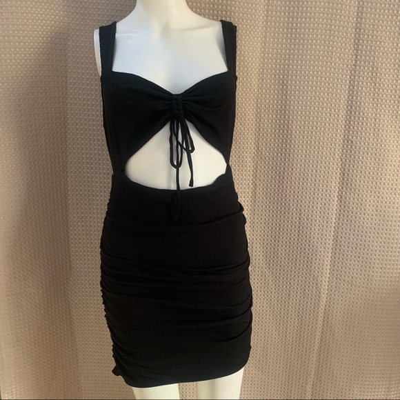 Mini Black Dress - Picture 4 of 7